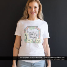 Hängande med min Pumpkin-Pastel Färg Halloween