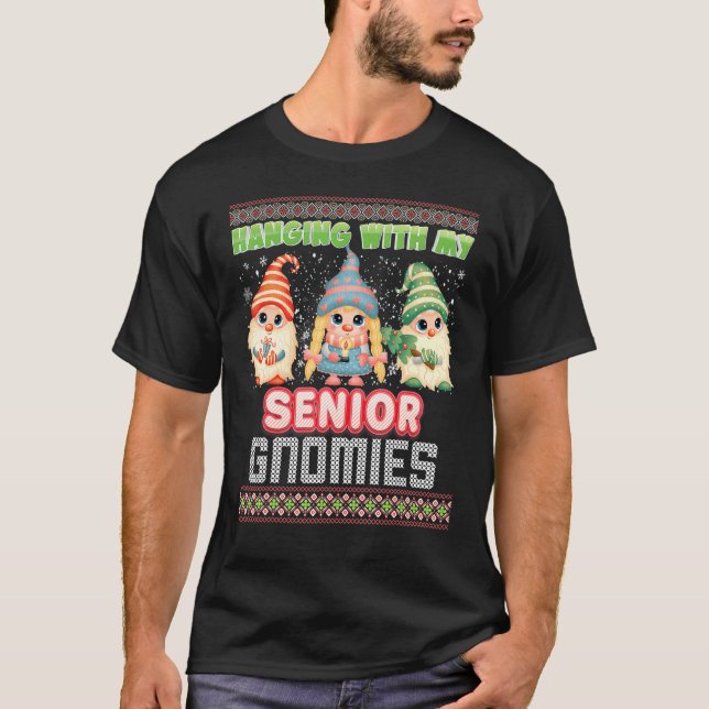 Hängande med mina överlägsna fanomier... t shirt (Framsida)