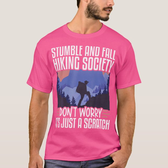 Hängande och fallande för det sjukliga samhället t shirt (Framsida)