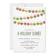 Hängande ordnamn - inbjudan till Julfest