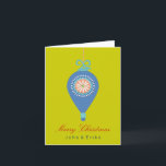 Hängande Ornament ~-kort Helgkort<br><div class="desc">OBS! KORTET ANVÄNDS SOM STANDARD. ALTERNATIV FÖR ATT ÄNDRA TILL GREETINGKORT. God jul och Gott nytt år! TILLFREDSSTÄLLANDE GARANTERADE ELLER PENGAR TILLBAKA! Ändra bakgrund till alla färg, storleka, pappra eller formade objekt på de flesta formgivningar och produkter. Du kan placera teckningen var som helst, lägga till ditt namn, din favoritfras...</div>