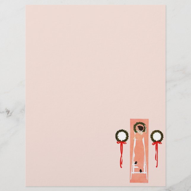 Hängande Pappra julafton (Framsida)