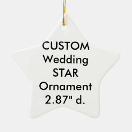 Hängande prydnaddekoration för beställnings- julgransprydnad keramik