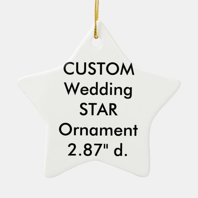 Hängande prydnaddekoration för beställnings- julgransprydnad keramik (Framsidan)