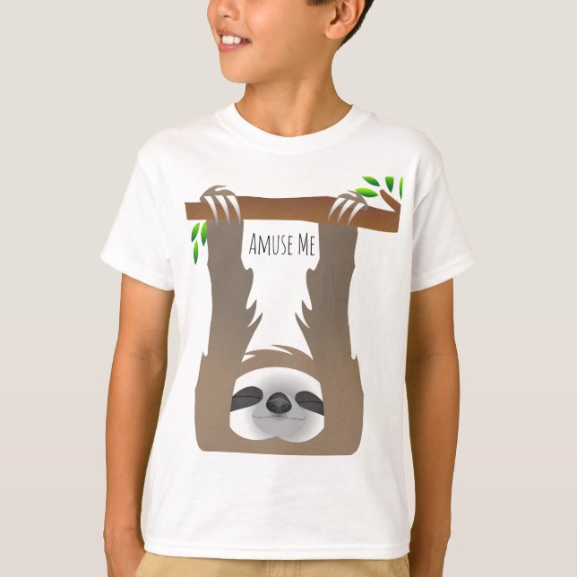 Hängande, rinnande sotning Amuse me T Shirt (Framsida)