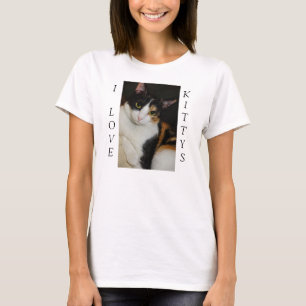 Hängande runt i Kärlek Kittys T Shirt