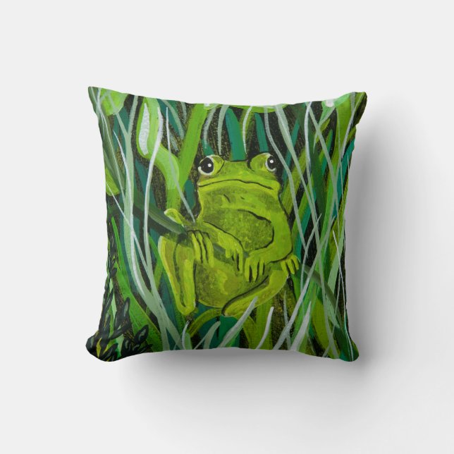 Hängande runt Pillow Kudde (Framsida)