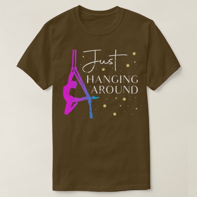 Hängande runt Silke Dancer T Shirt (Design framsida)