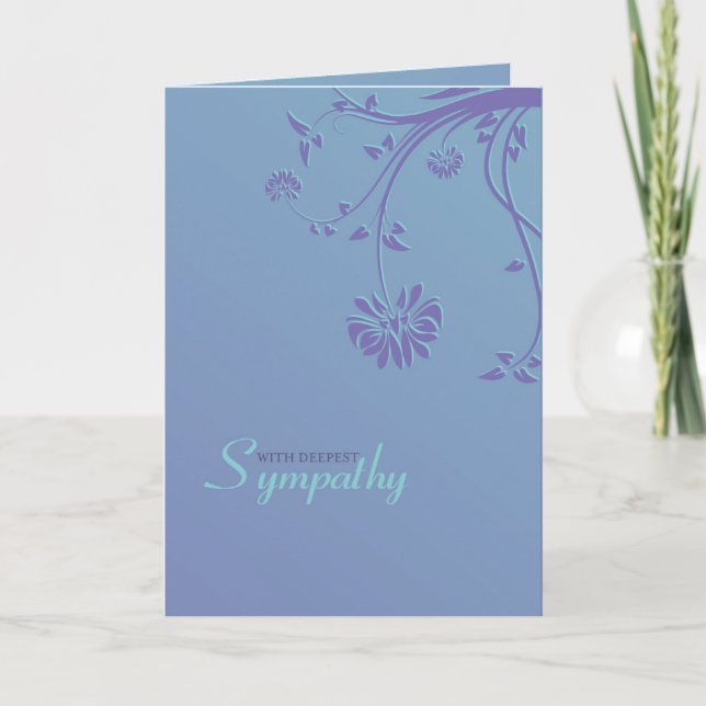 Hängande sympatikort för Gren Deepest Sympathy Car Kort (Framsida)