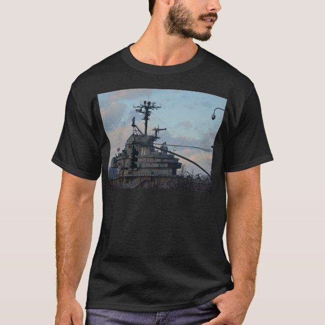 Hangarfartyg i New York T-shirt (Framsida)