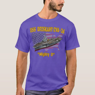 Hangarfartyg USS Oriskany CVA34 Veteran Day Fa T Shirt
