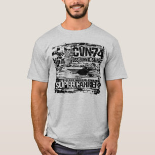 HangarfartygJohn C. Stennis T-tröja T-tröja T Shirt