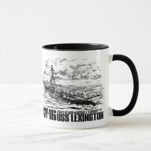 HangarfartygLexington mugg