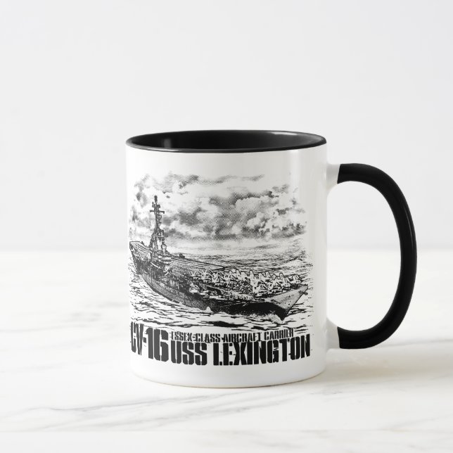 HangarfartygLexington mugg (Höger)