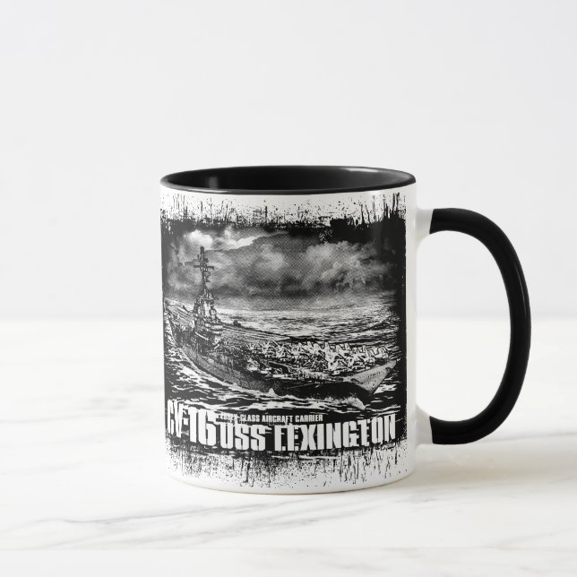 HangarfartygLexington mugg (Höger)
