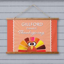 Hängband för Personlig av Thanksgiving i familjen