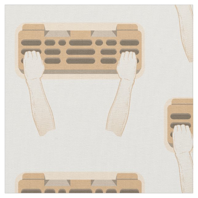 Hangboard klättergym tyg (Närbild)