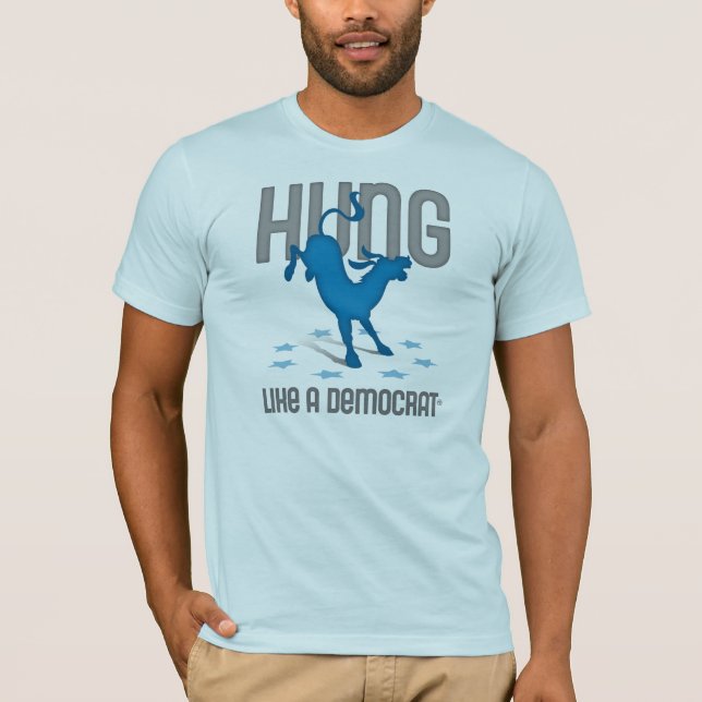 Hängd något liknande en demokrat tee shirt (Framsida)