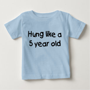 Hängd något liknande en femåring t-shirt