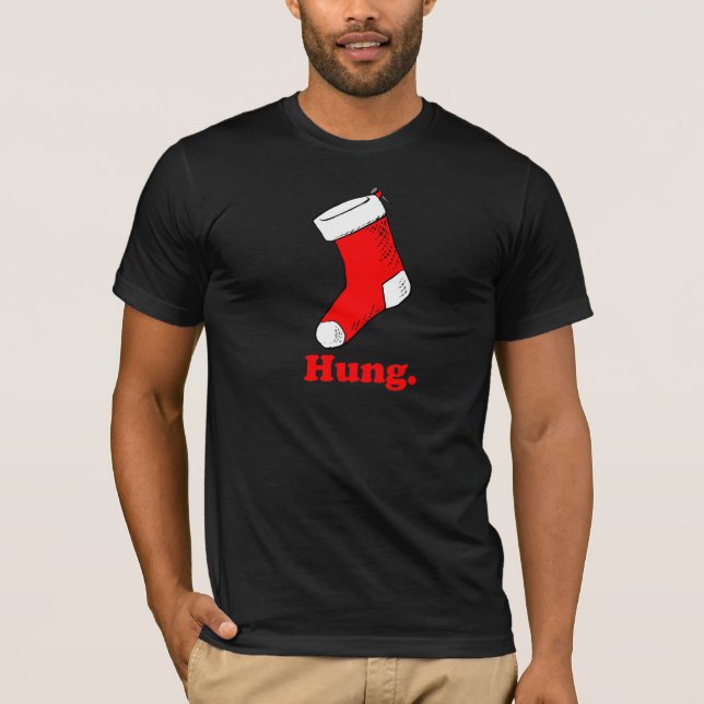 HÄNGD STRUMPA TEE SHIRT (Framsida)