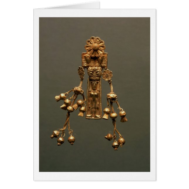 Hänge från den Camiros necropolisen, c.630-620 BC Hälsningskort (Framsidan)