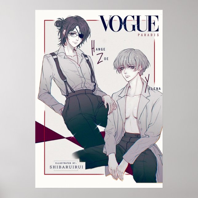 Hange Zoe och Yelena Attack på Titan Poster (Framsidan)