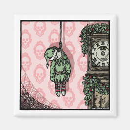 Hanged Elf Doll - Magnet Pop Goth Helgdag