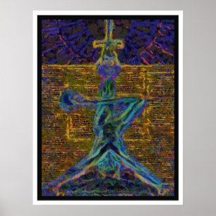 HANGED MAN PÅ PREMIUM CANVAS POSTER
