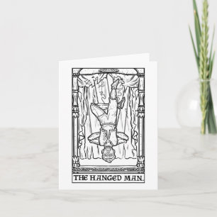 Hanged Man Tarot Card Halloween Marionette Spo Kort