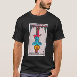 Hanged Man Tarot Card Psychic Occult Metaphysical T Shirt