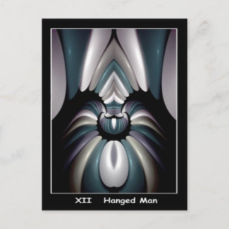 Hanged Man Tarot Card Vykort