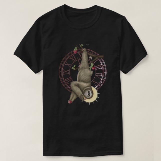Hanged Sloth T-Shirt (Design framsida)
