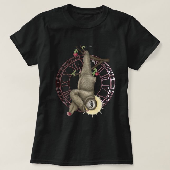 Hanged Sloth T-Shirt (Design framsida)