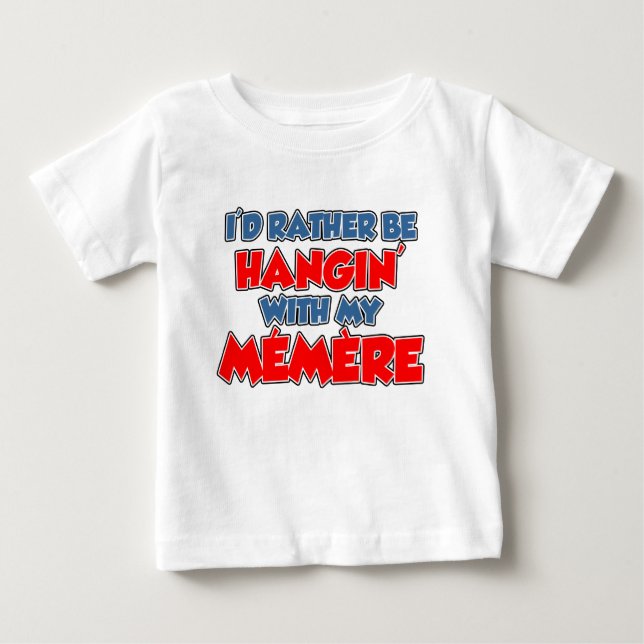 Hänger ganska med Memere Tee Shirt (Framsida)