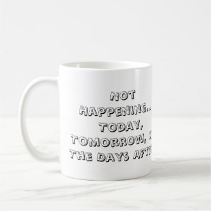 Hänger inte kaffemugg