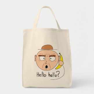 "Hänger lös Bananaphone" kanfas (tända), Tygkasse