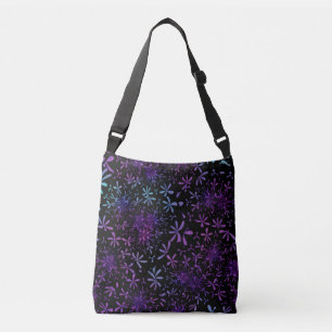 Hänger lös blom- Batik Crossbody för Retro Axelväska