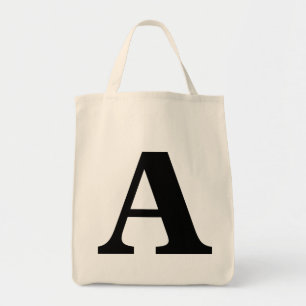 "Hänger lös den a-" monogramen Tygkasse