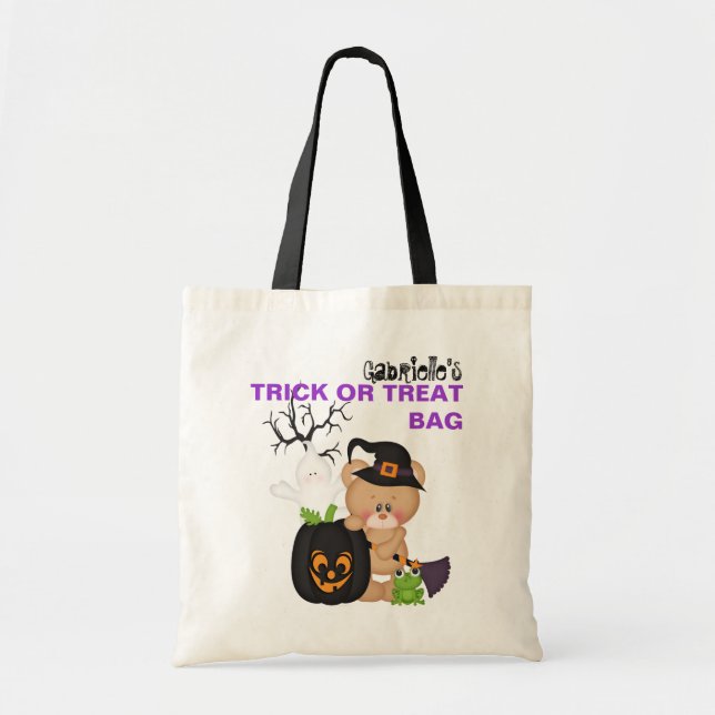 Hänger lös den beställnings- Halloween för Tygkasse (Framsidan)