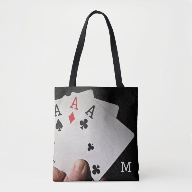 Hänger lös den beställnings- monogramen för tygkasse (Framsida)