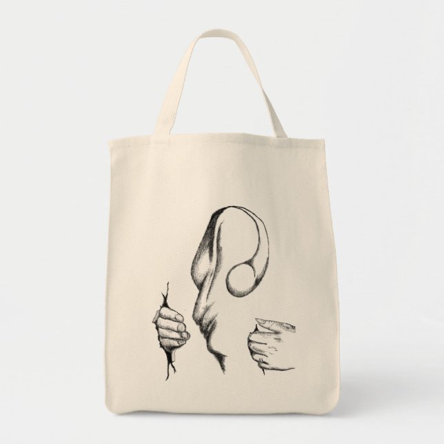 HÄNGER LÖS DEN BESTÄLLNINGS- ORGANISKA TOTOT FÖR TYGKASSE (Framsidan)