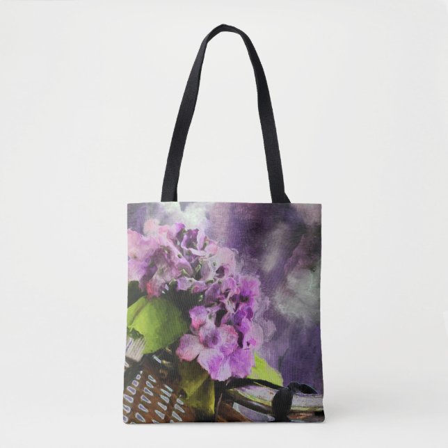 "Hänger lös den cykel- & basket" totot lk Tygkasse (Framsida)