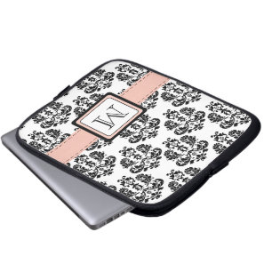 Hänger lös den damastast laptop sleeve för den