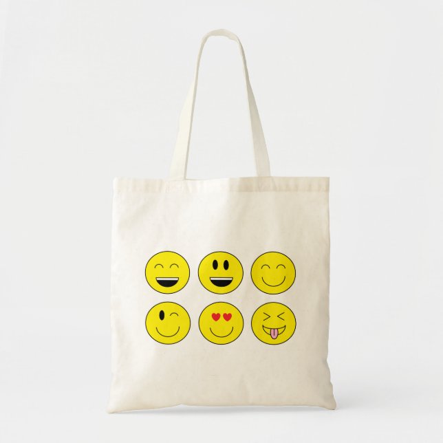 "Hänger lös den Emojis" totot Tygkasse (Framsidan)