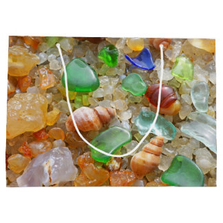 Hänger lös den gröna Seaglass för blått gåvan