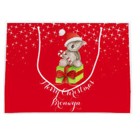 Hänger lös den gullig gåvan för jul för