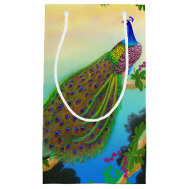 Hänger lös den indiska påfågelgåvan för eleganta