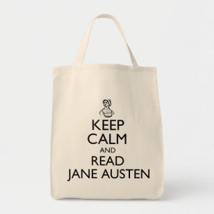 Hänger lös den lugnaa och lästa Jane Austen tot Tygkasse