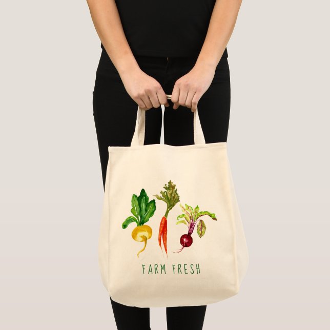 Hänger lös den nya totot för grönsakTriolantgård Tygkasse (Framsida (produkt))