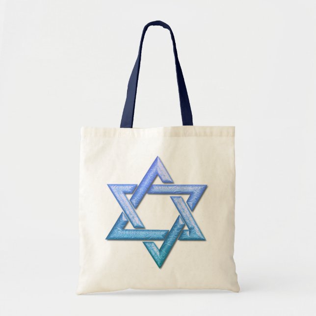 Hänger lös den små totot för davidsstjärna tygkasse (Framsidan)